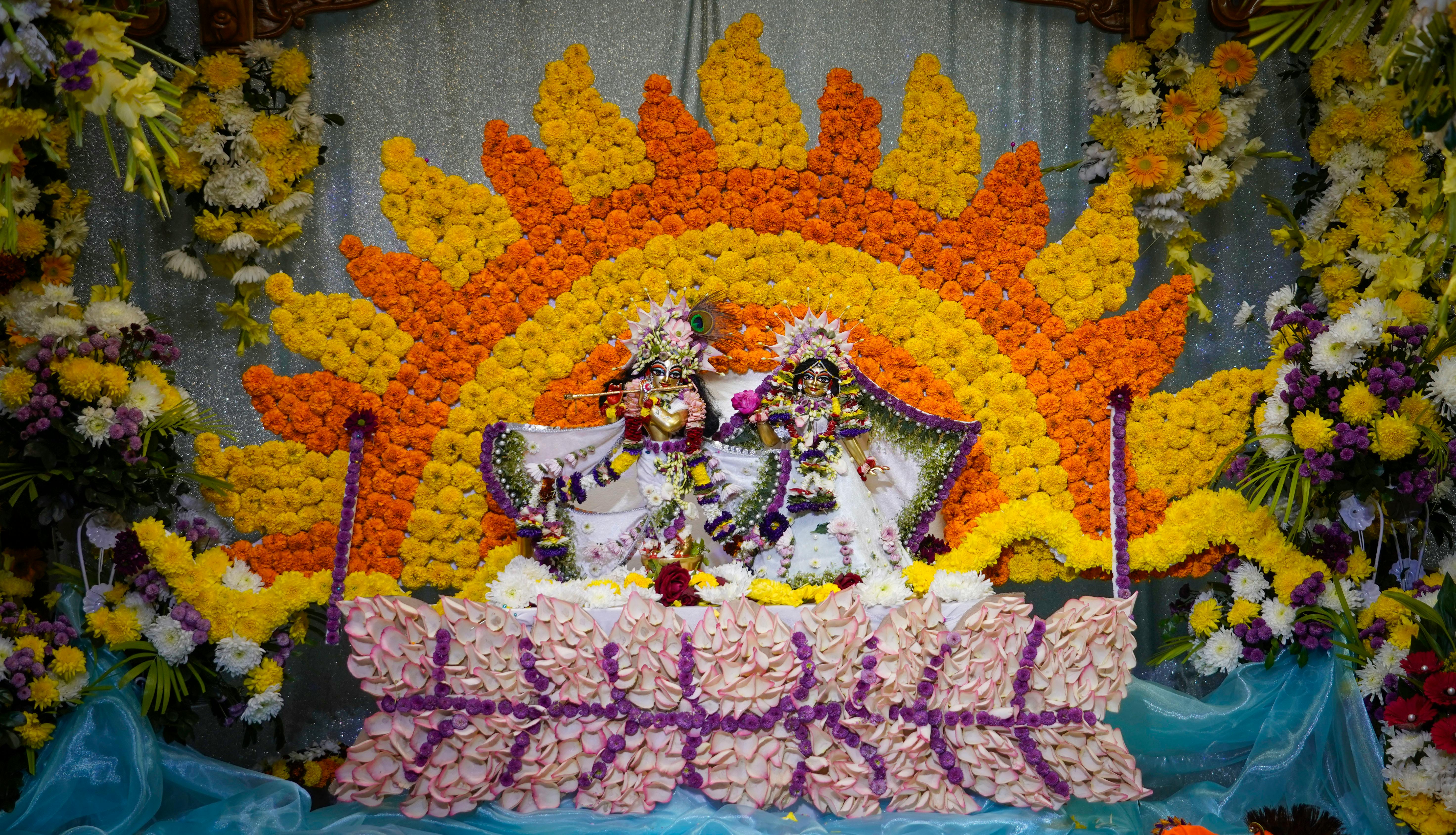 temple decoration image
